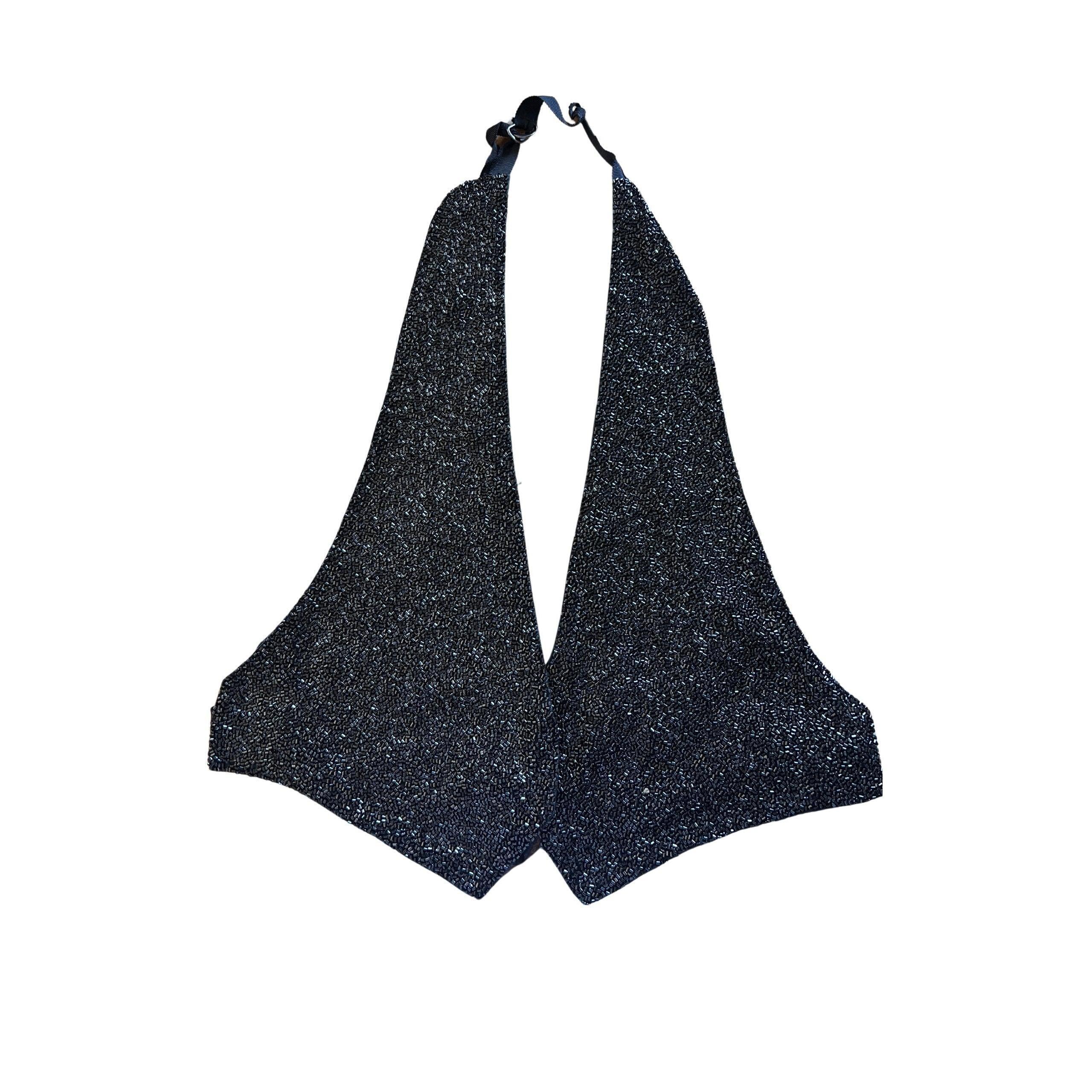 Bcbgmaxazria - Black Sequins Bralette - Xs